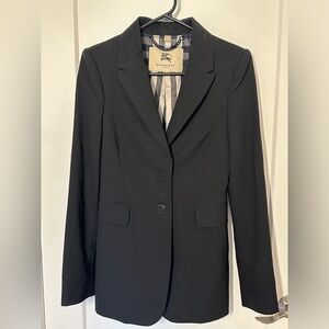 Size 4 black Burberry blazer